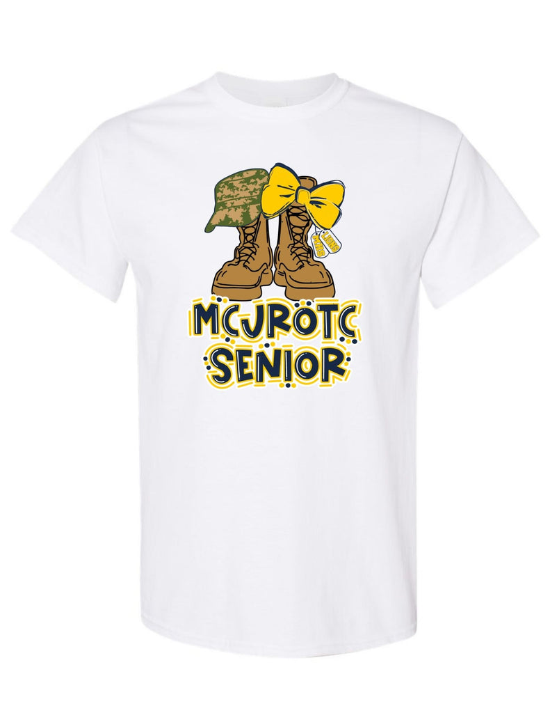 McKinney High JROTC White Senior T-Shirt