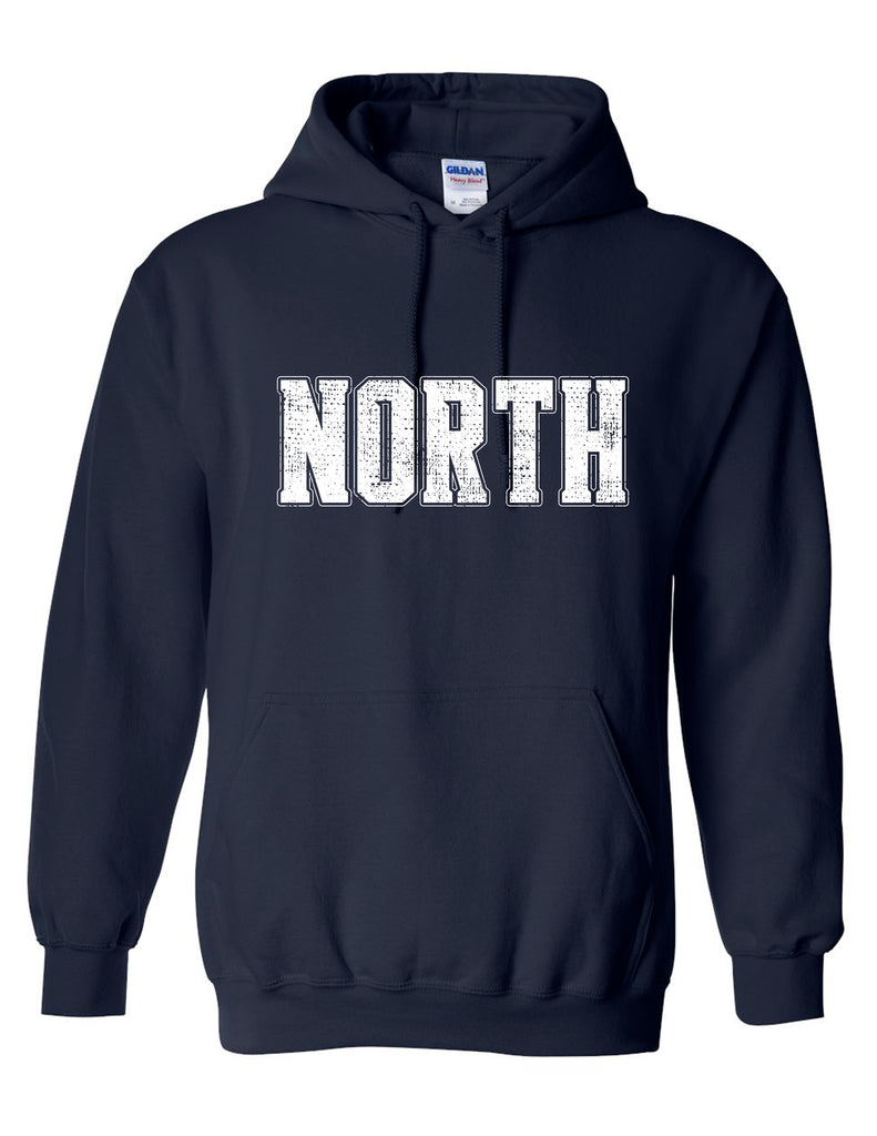 McKinney North Cheer NORTH Navy Distressed Hoodie