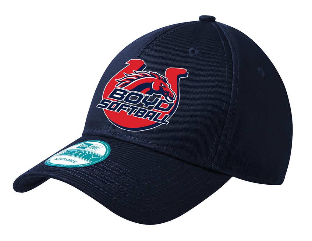 Boyd Softball Navy Adjustable Hat with Embroidered Logo