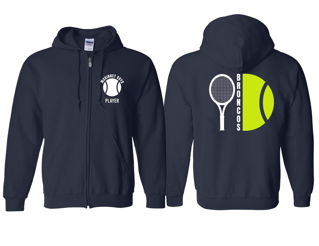 McKinney Boyd Tennis Full Zip Hoodie with Personalization Option