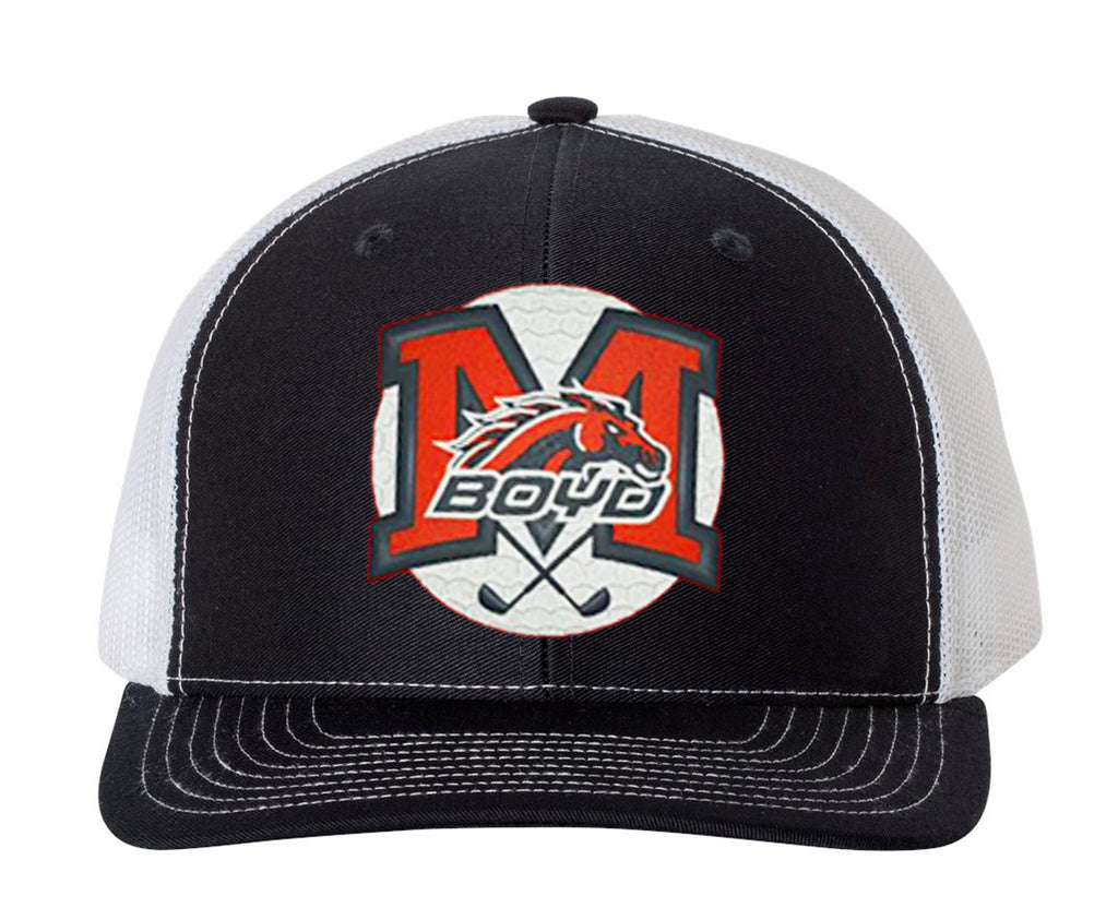 Boyd Golf Richardson Navy & White Snapback