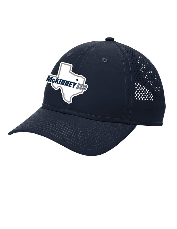 McKinney ISD Navy Perforated Performance Hat