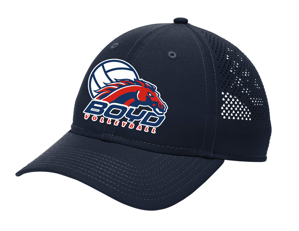 Boyd Volleyball Navy New Era Performance Hat