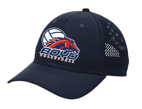 Boyd Volleyball Navy New Era Performance Hat