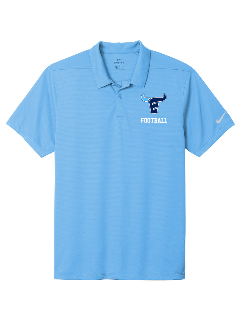Emerson Football Nike DrI University Blue Essential Polo