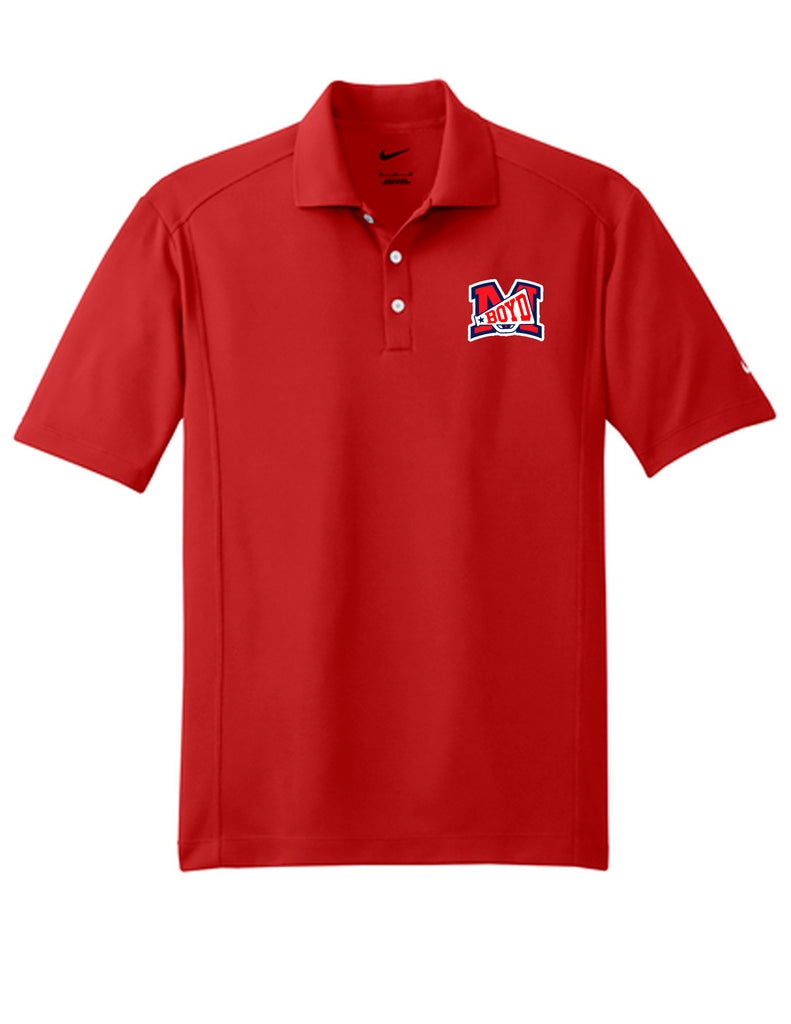 Boyd Cheer Nike Dri-Fit Classic Polo with Embroidered Logo