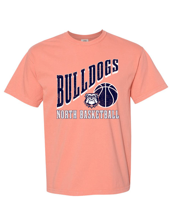 North Basketball Comfort Colors Terracotta Ball Tee