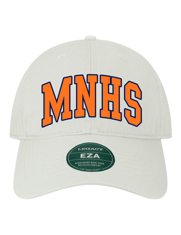 North Basketball Richardson MNHS Relaxed Cotton Twill Hat White