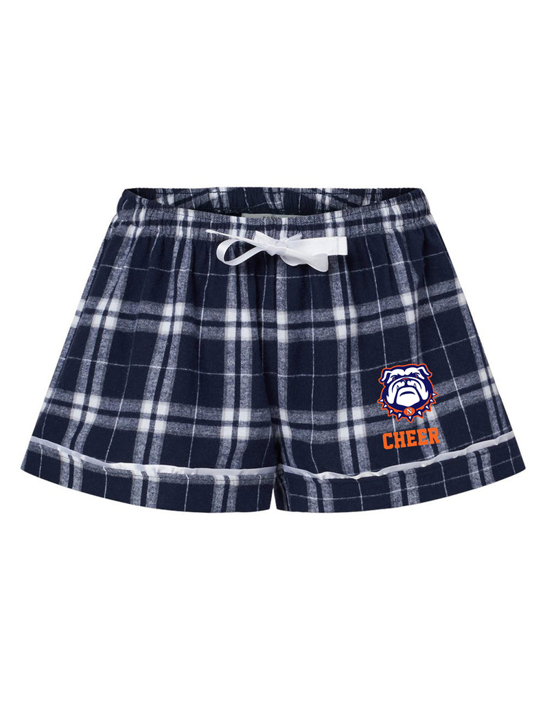 North Cheer Boxercraft PJ Shorts w/ Embroidery