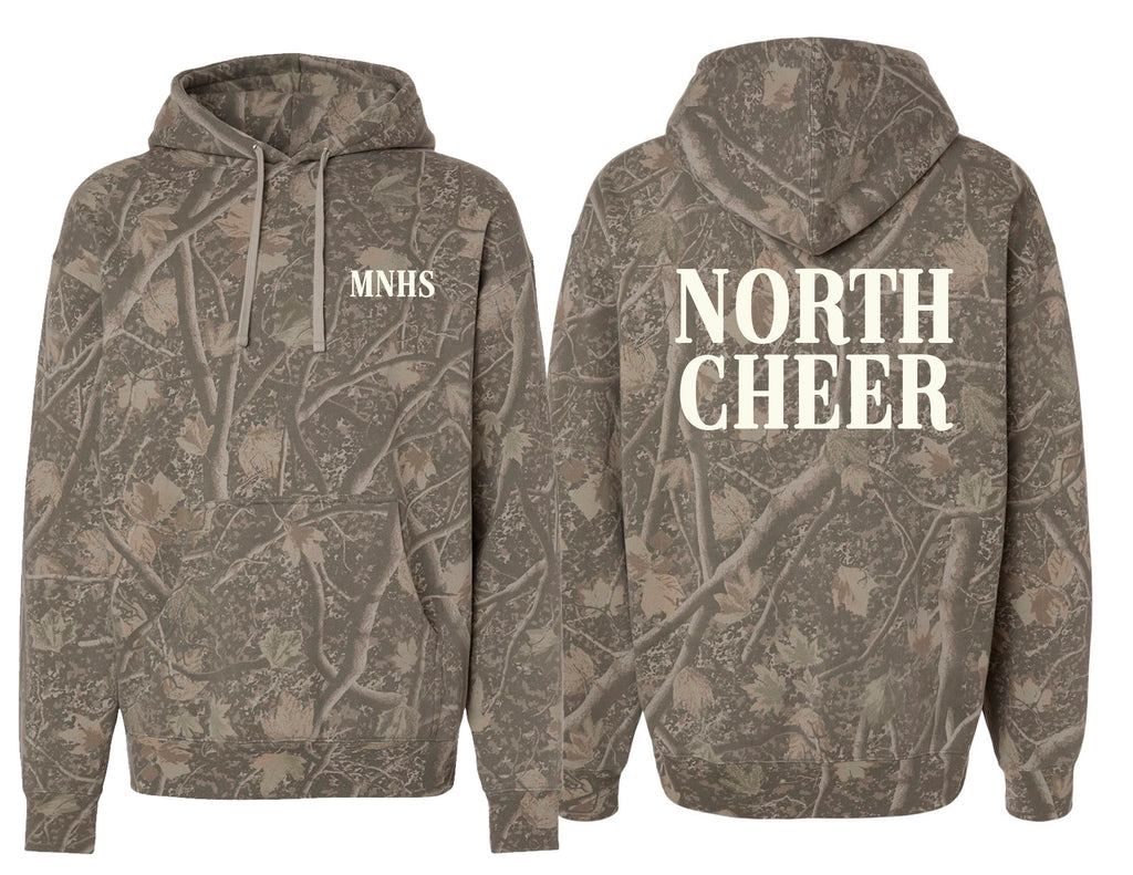 North Cheer Independent Trading Deadwood Camo Hoodie