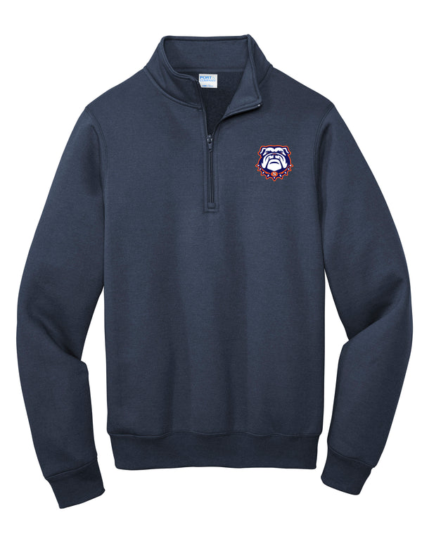 North Cheer Port & Co 1/4 Zip Pullover Navy w/ Embroidery (with or without CHEER)
