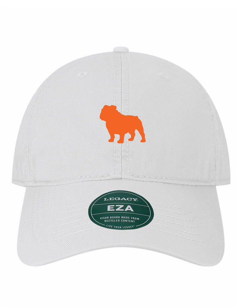 North Cheer Relaxed Dad Hat Ralph Lauren Inspired White