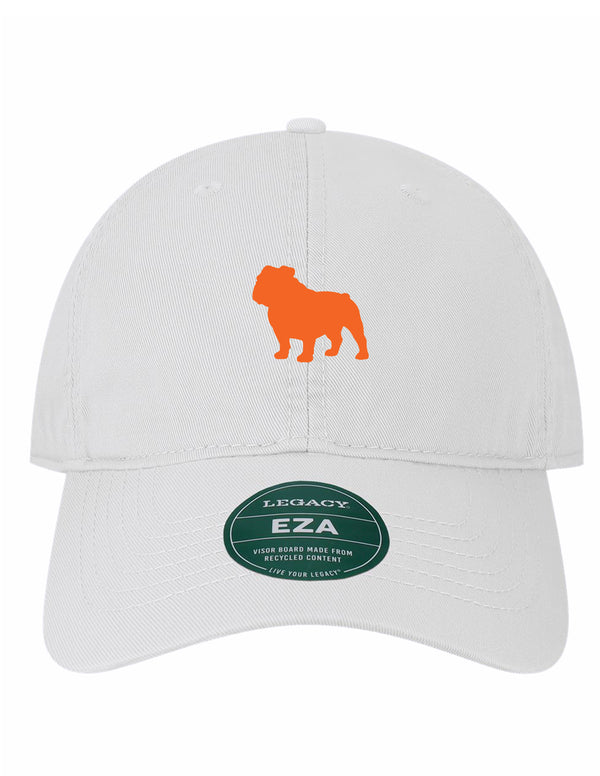 North Cheer Relaxed Dad Hat Ralph Lauren Inspired White
