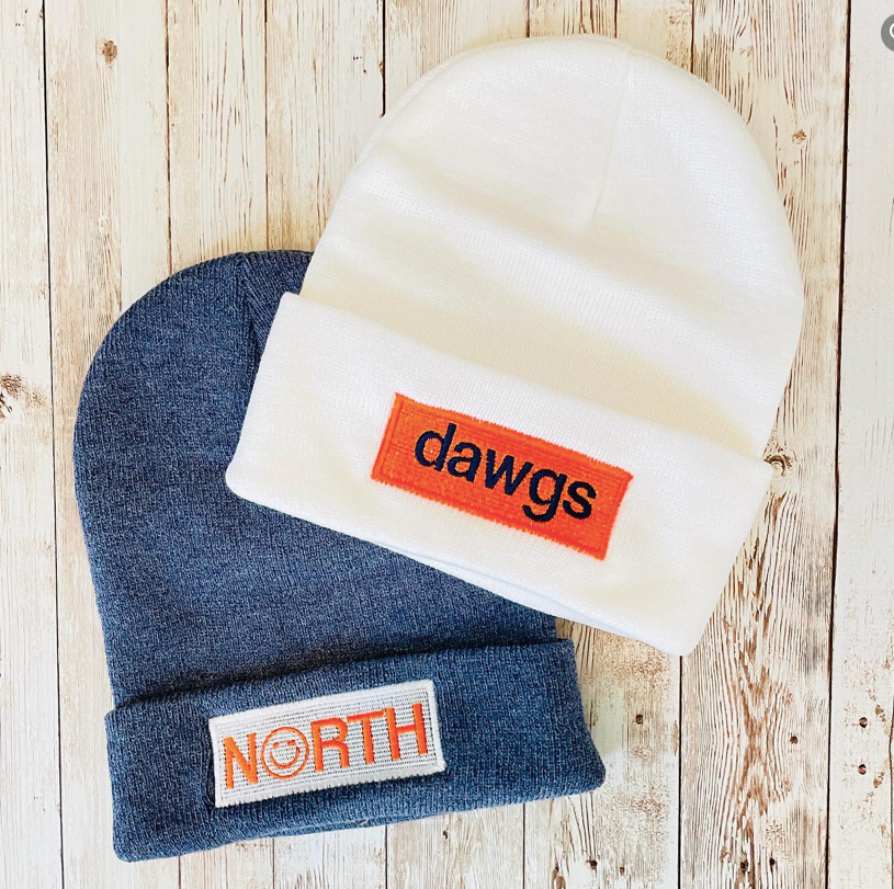 North Guard Dawgs Embroidered Cuff Beanie