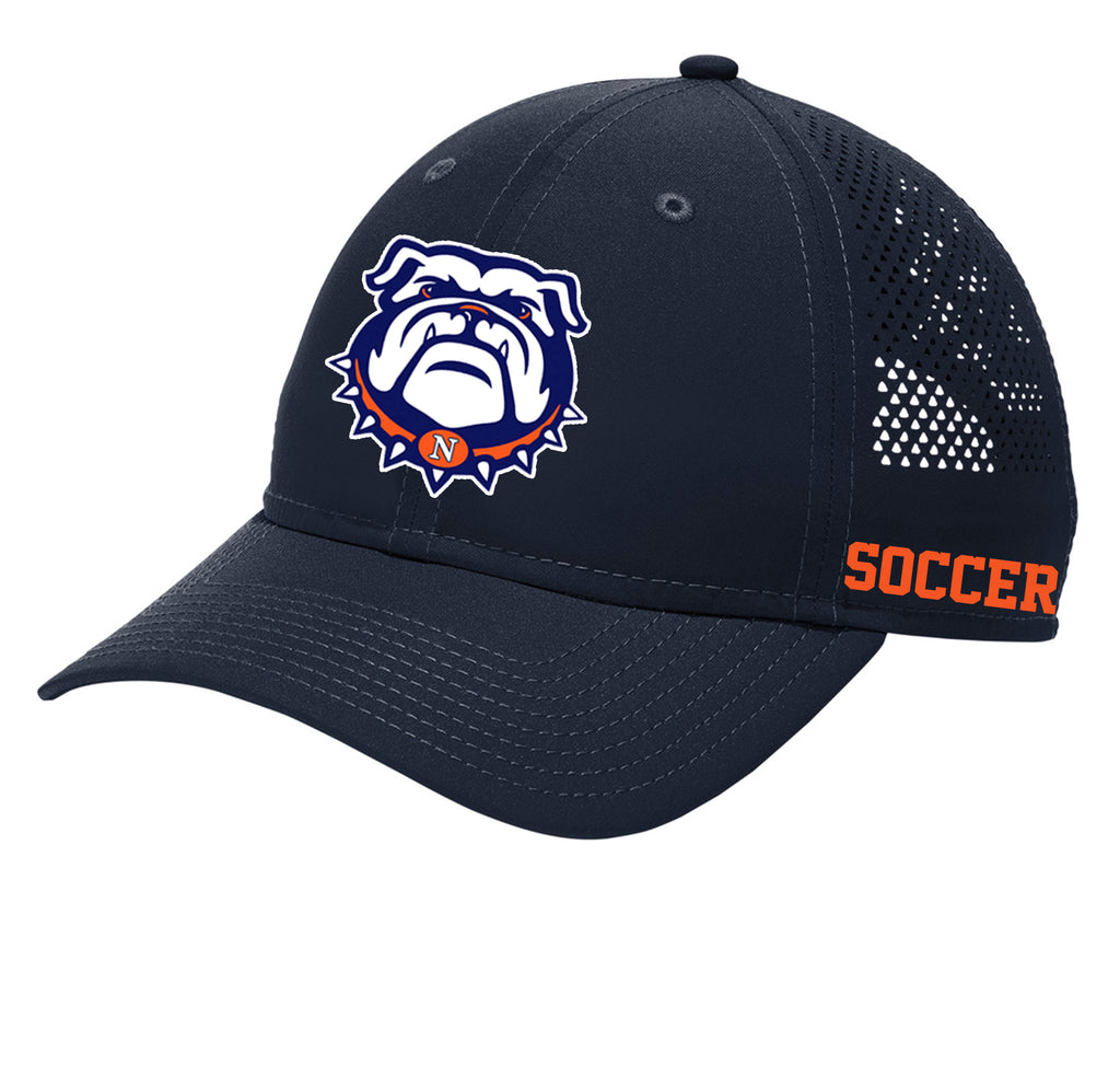 McKinney North Soccer New Era Perforated Performance Hat with Optional Side Embroidery