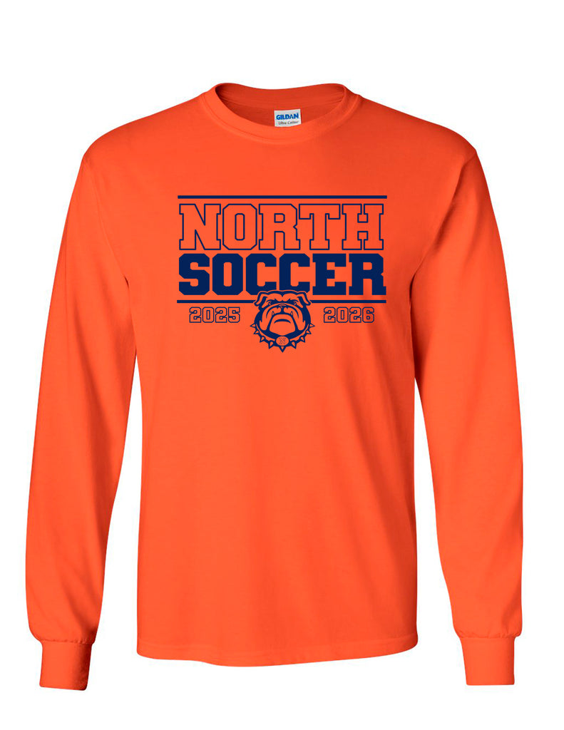 McKinney North Soccer Orange Out Long Sleeve T-Shirt