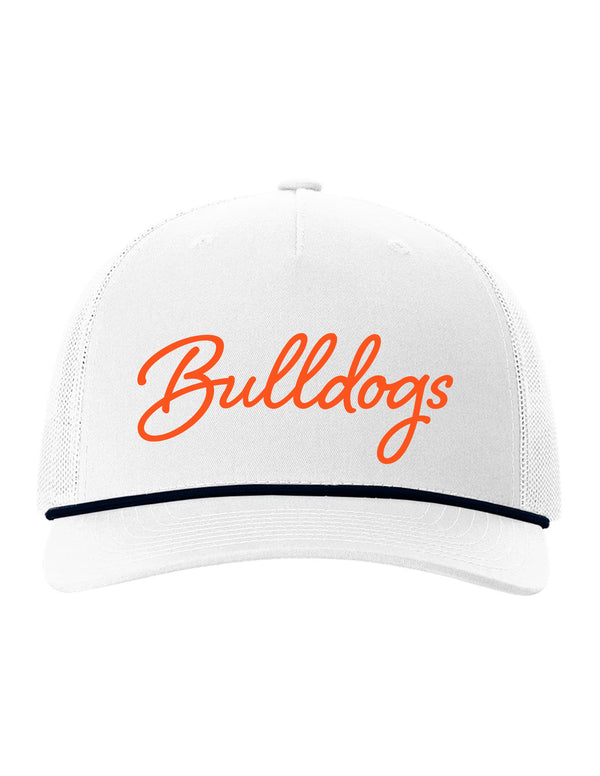 North Soccer Richardson White Script Rope Hat