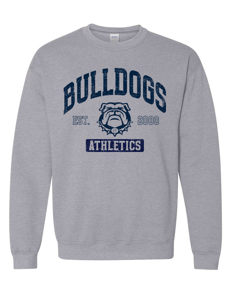 McKinney North Soccer Sports Gray Athletics Design Crewneck Sweatshirt