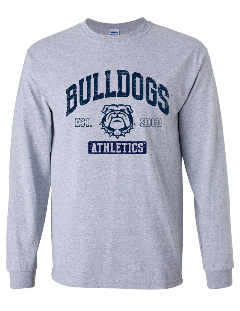 McKinney North Soccer Sports Gray Athletics Design Long Sleeve T-Shirt