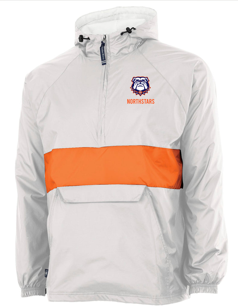 NorthStars Charles River White & Orange All Weather Pullover