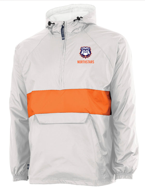 NorthStars Charles River White & Orange All Weather Pullover