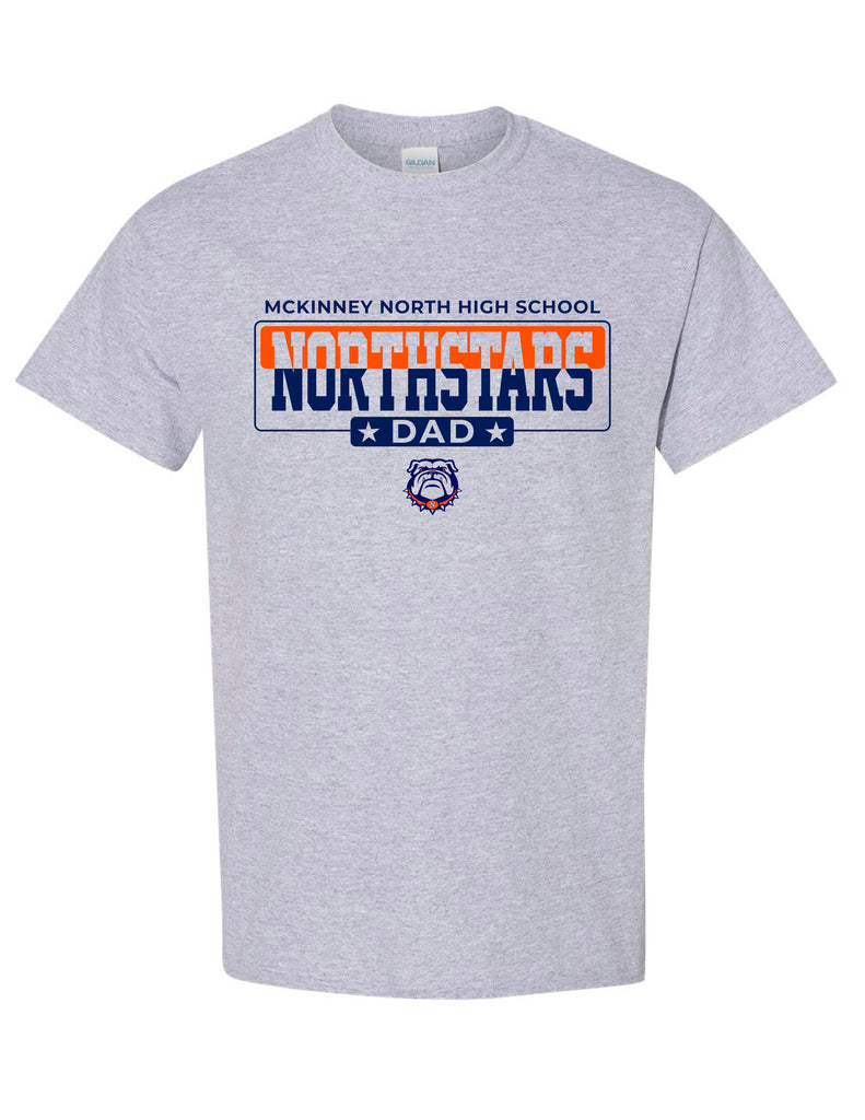 NorthStars Ash Gray Dad Tee