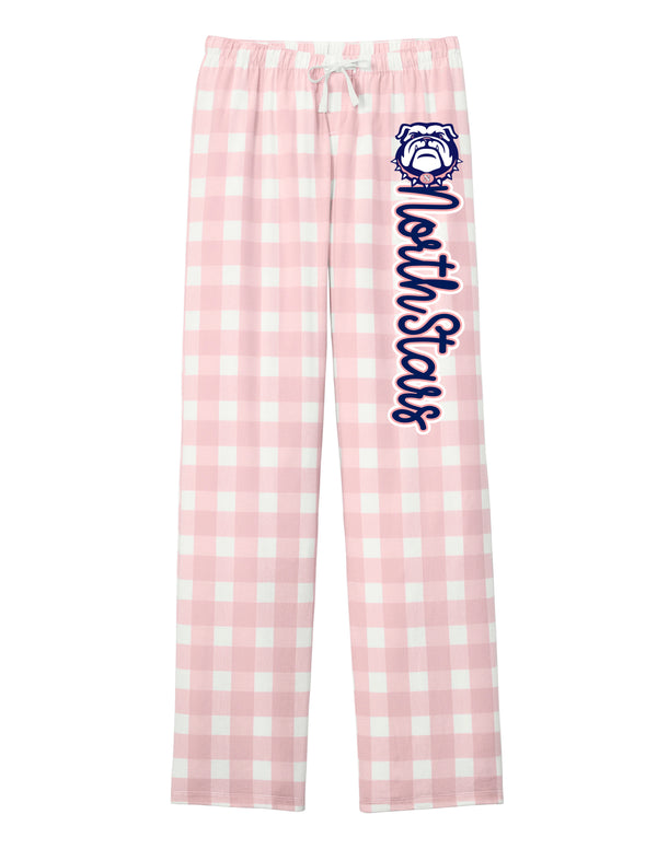 NorthStars District Ladies Pink Flannel PJ Pant