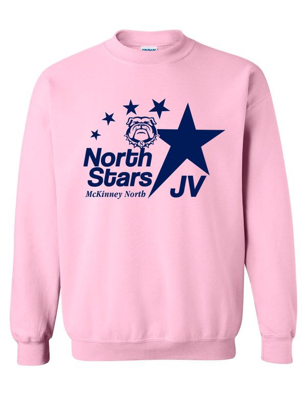 NorthStars JV Gildan Pink Crewneck