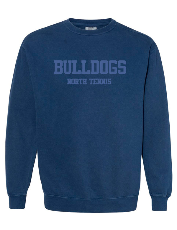 North Tennis Comfort Color Tone on Tone Embroidery Navy