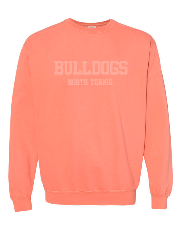 North Tennis Comfort Color Tone on Tone Embroidery Terracotta