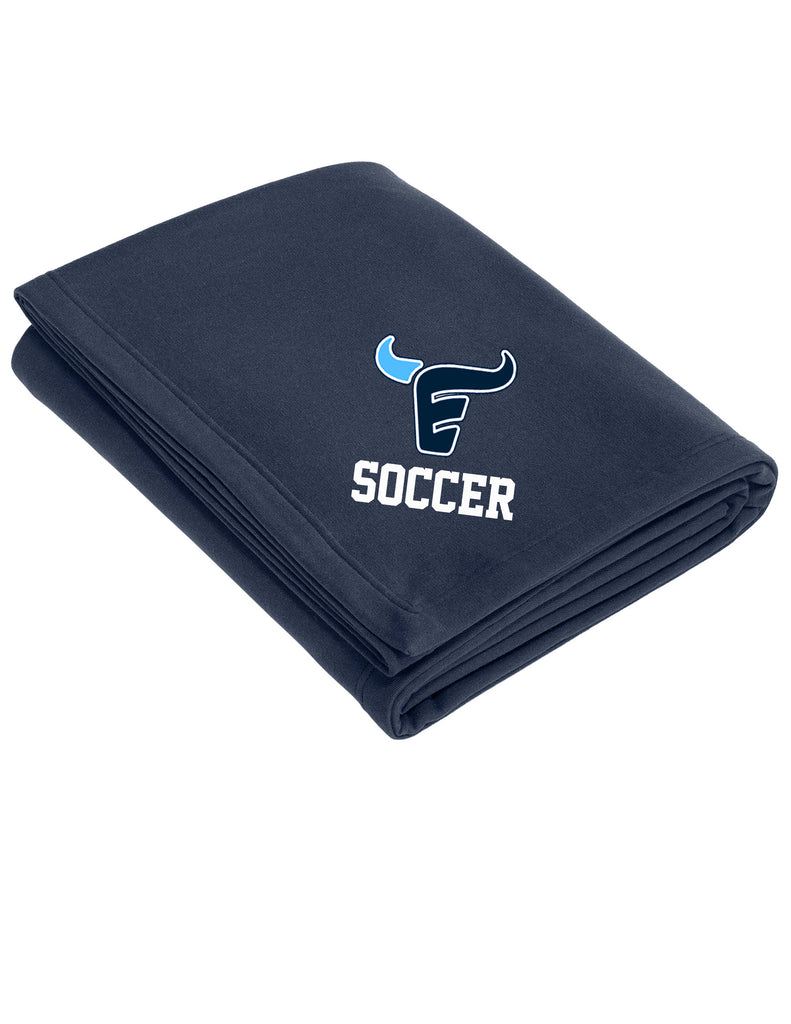 Emerson Soccer Port & Co. Oversized Sweatshirt Blanket with Logo