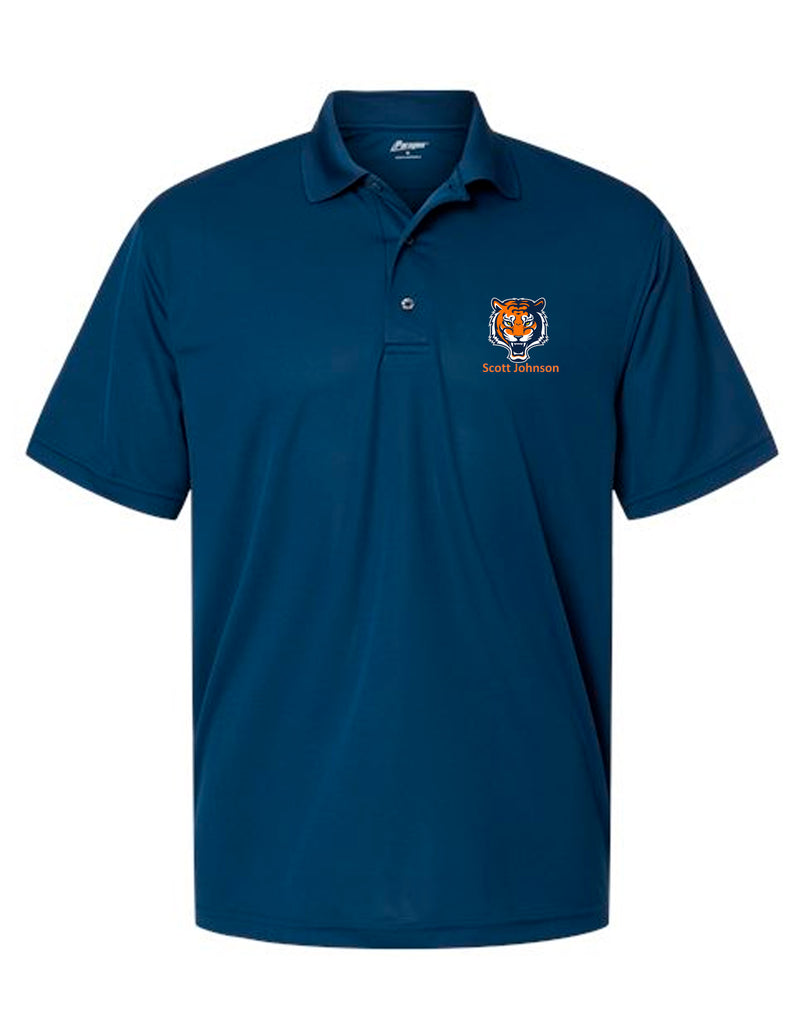 SJMS Paragon Navy Polo with Embroidered Logo
