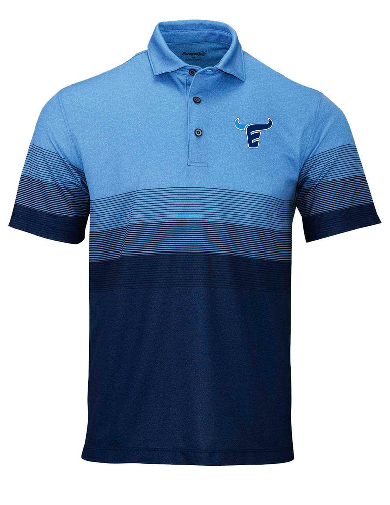 Emerson Cross Country Paragon Ombre Striped Polo