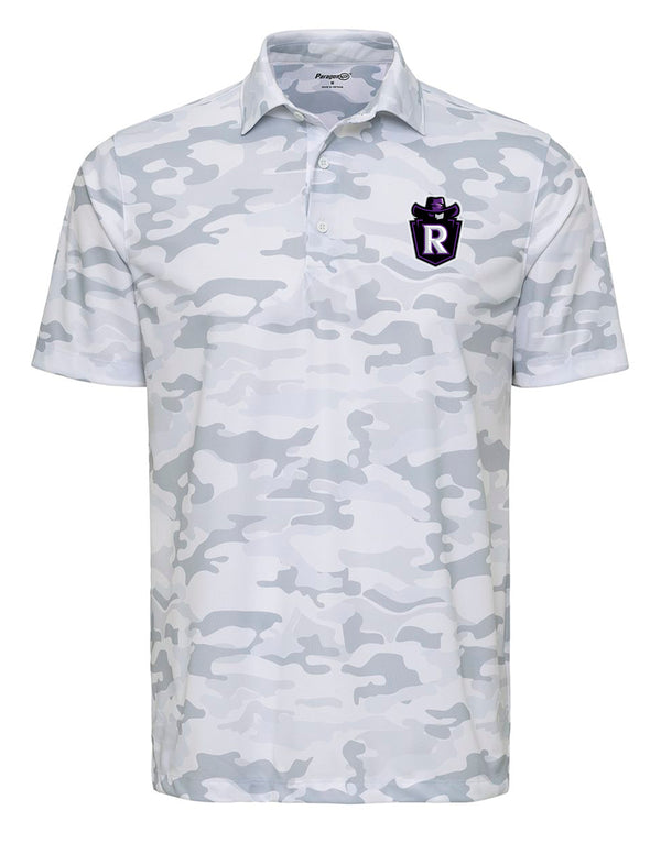 Richland Cheer Paragon White Camo Polo