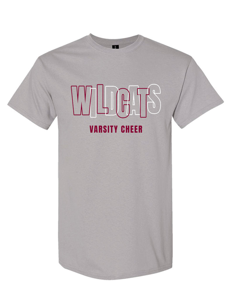 Plano Senior Cheer Gildan Gravel Short Sleeve T-Shirt (VARSITY or JV)