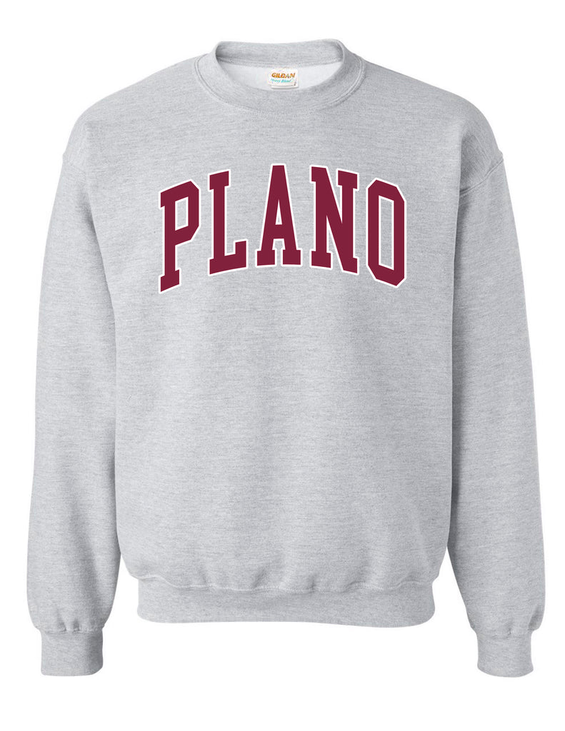 Plano Senior Cheer Ash Gray Gildan Crewneck