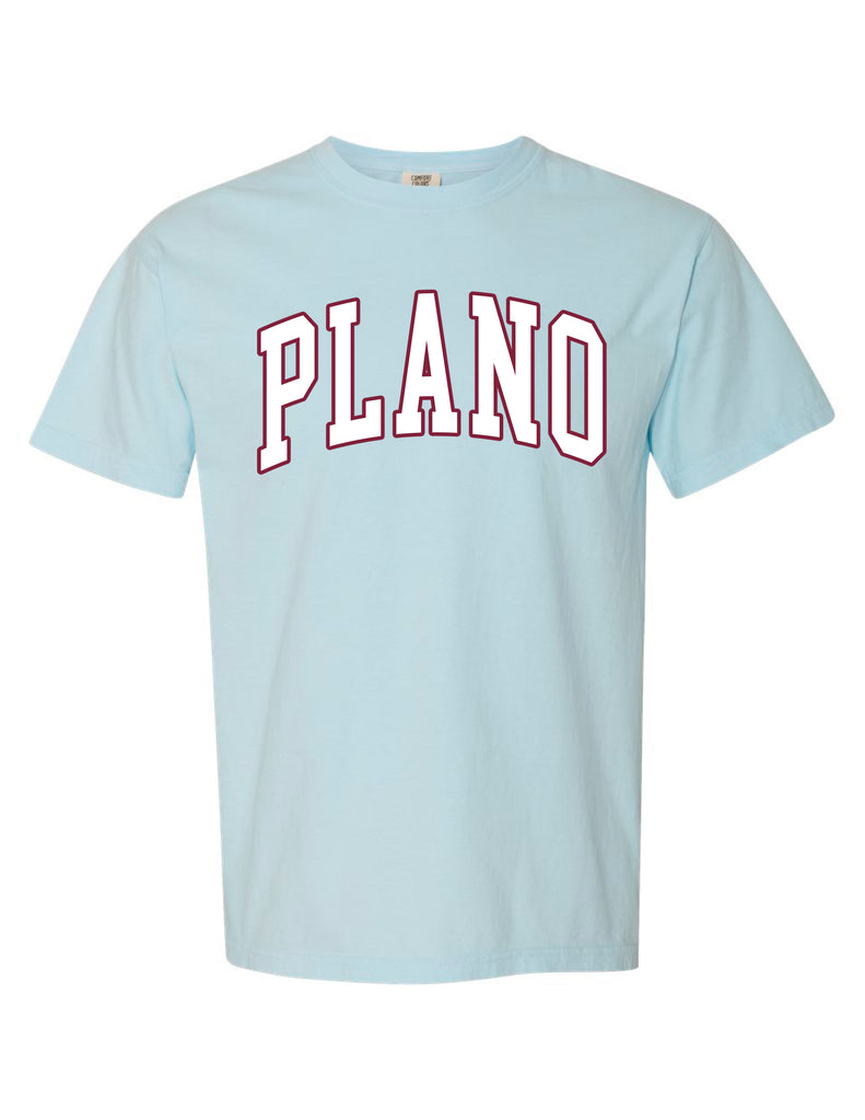 Plano Senior Cheer Chambray Comfort Color Tee