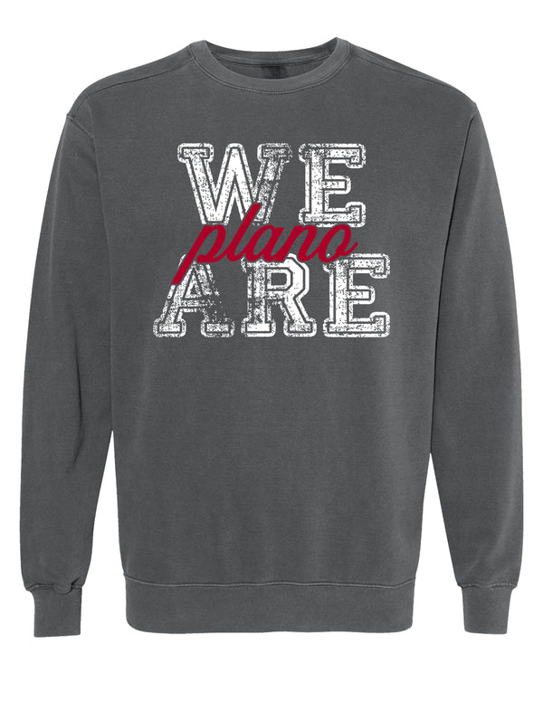 Plano Senior Cheer Pepper Comfort Color Crewneck