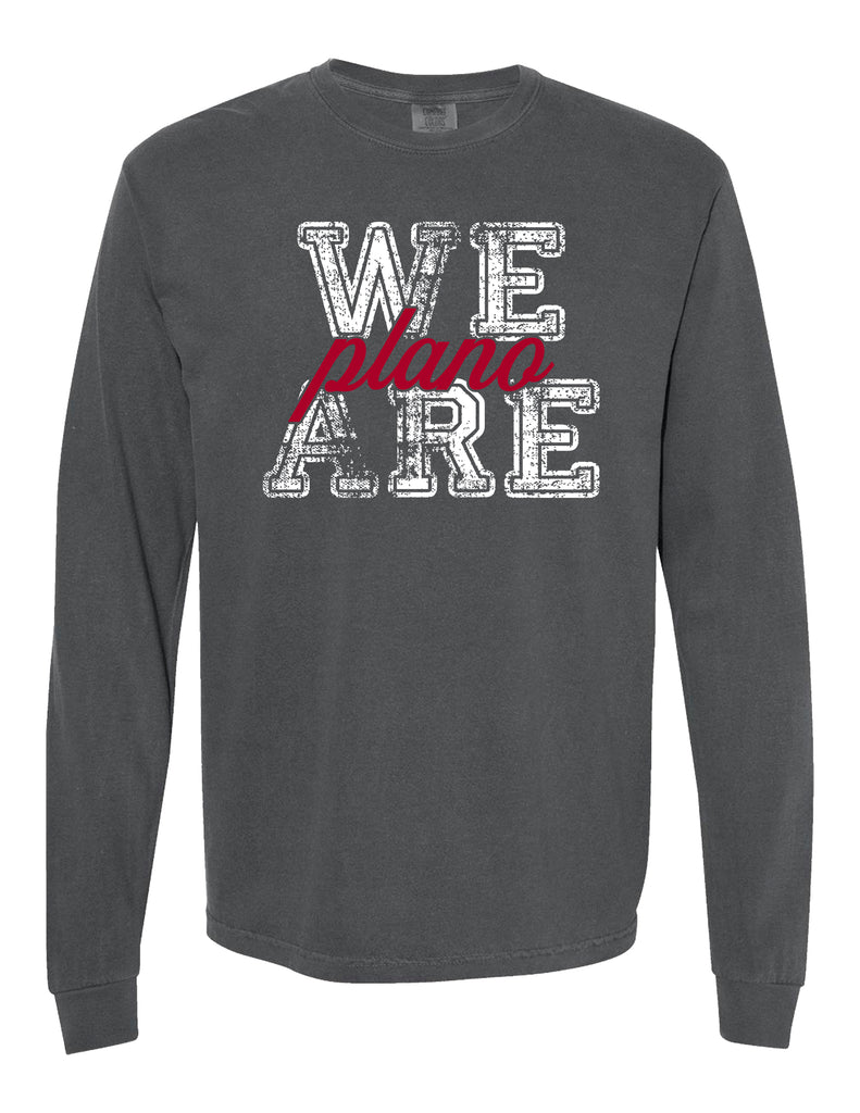 Plano Senior Cheer Pepper Comfort Color Long Sleeve Tee
