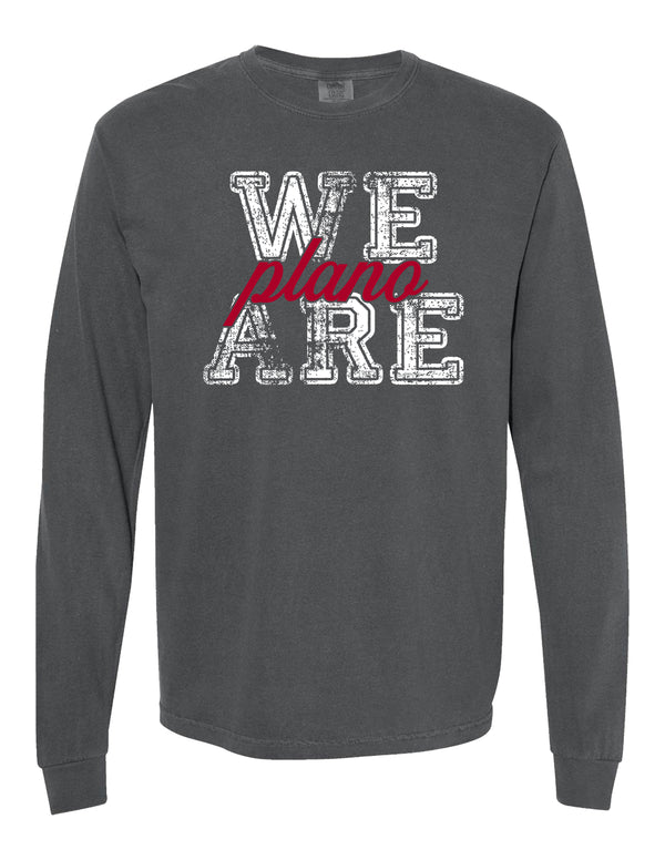 Plano Senior Cheer Pepper Comfort Color Long Sleeve Tee
