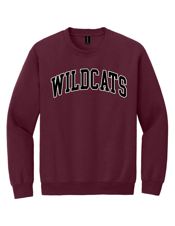 Plano Senior Cheer Maroon Gildan Crewneck