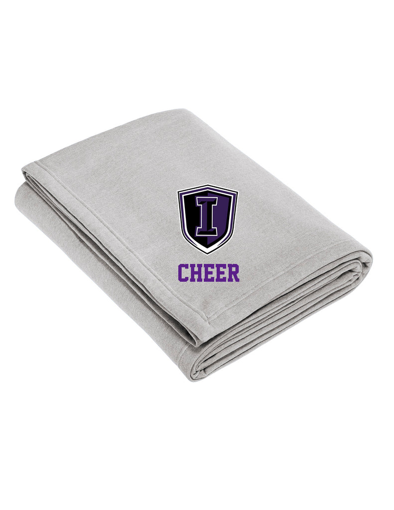 Indy Cheer Fleece Blanket Print