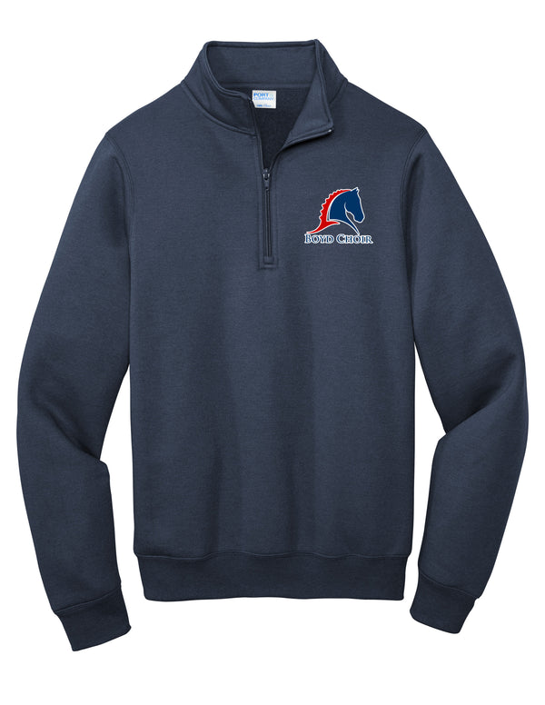 McKinney Boyd Choir Navy Port & Co. Quarter Zip