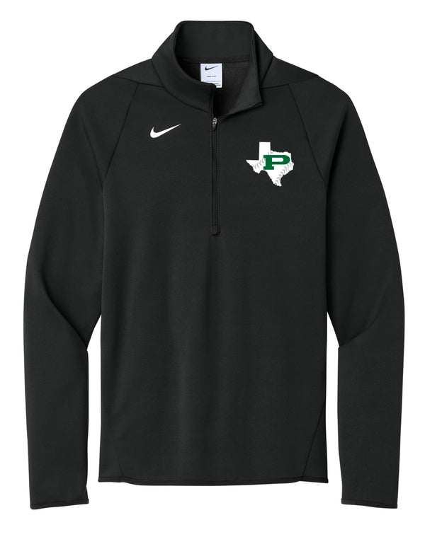 Prosper Baseball Nike Black Dri-Fit Stride Quarter Zip
