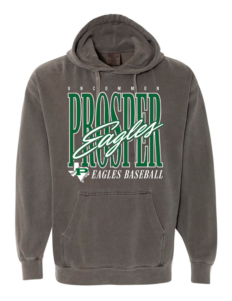 Prosper Baseball Tall Script Pepper Comfort Colors Hoodie