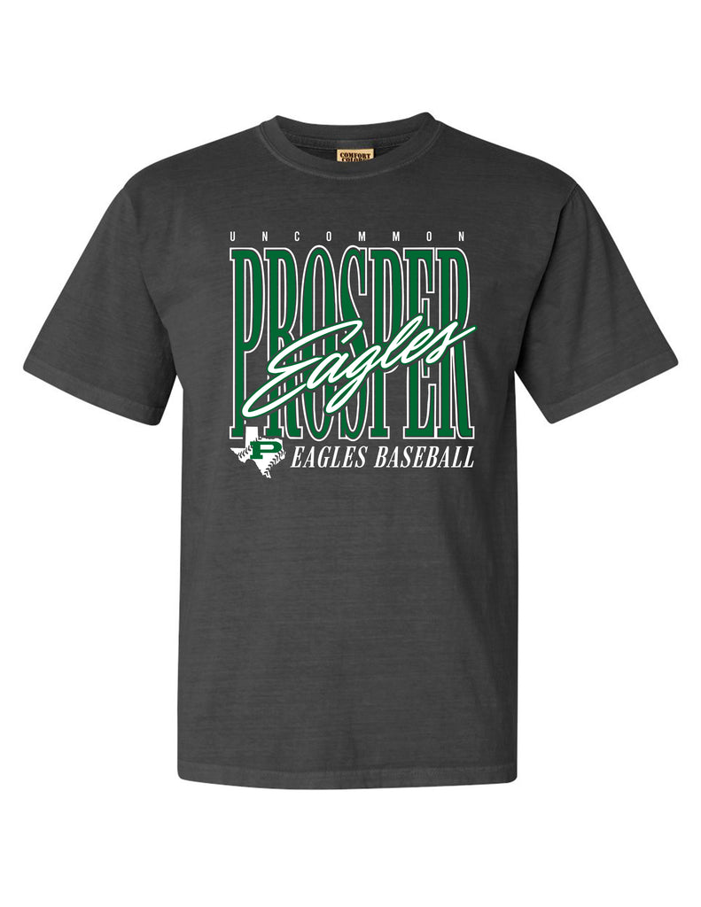 Prosper Baseball Tall Script Pepper Comfort Colors Tee