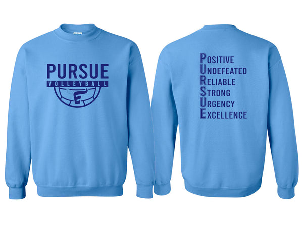Emerson Volleyball PURSUE Carolina Crewneck Sweatshirt