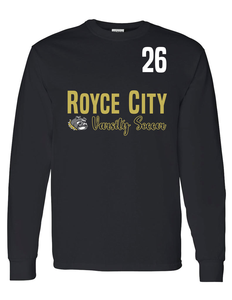 Royse City Soccer VARSITY Tournament Long Sleeve Tee