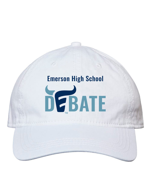 Emerson Debate Embroidered Relaxed Dad Hat