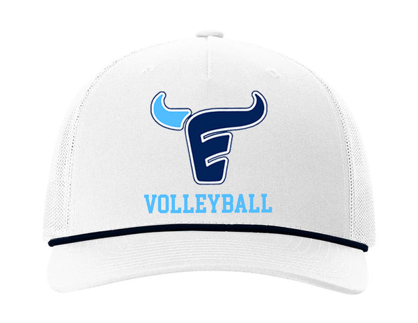 Emerson Volleyball Richardson Rope Trucker Hat White/Navy